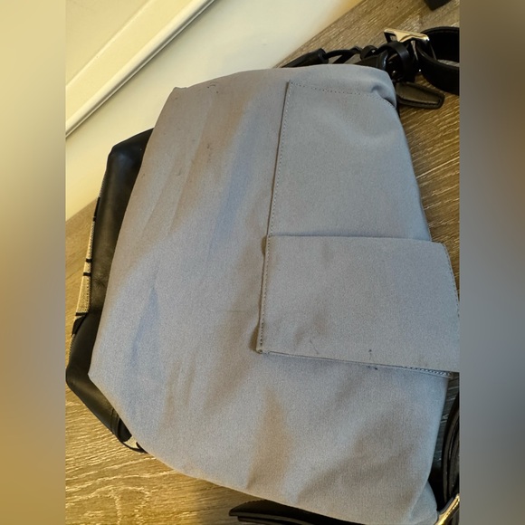 Coach 🚨CLEAN OUT monogram soft black leather trim shoulder/crossbody bag. EUC - Picture 6 of 16